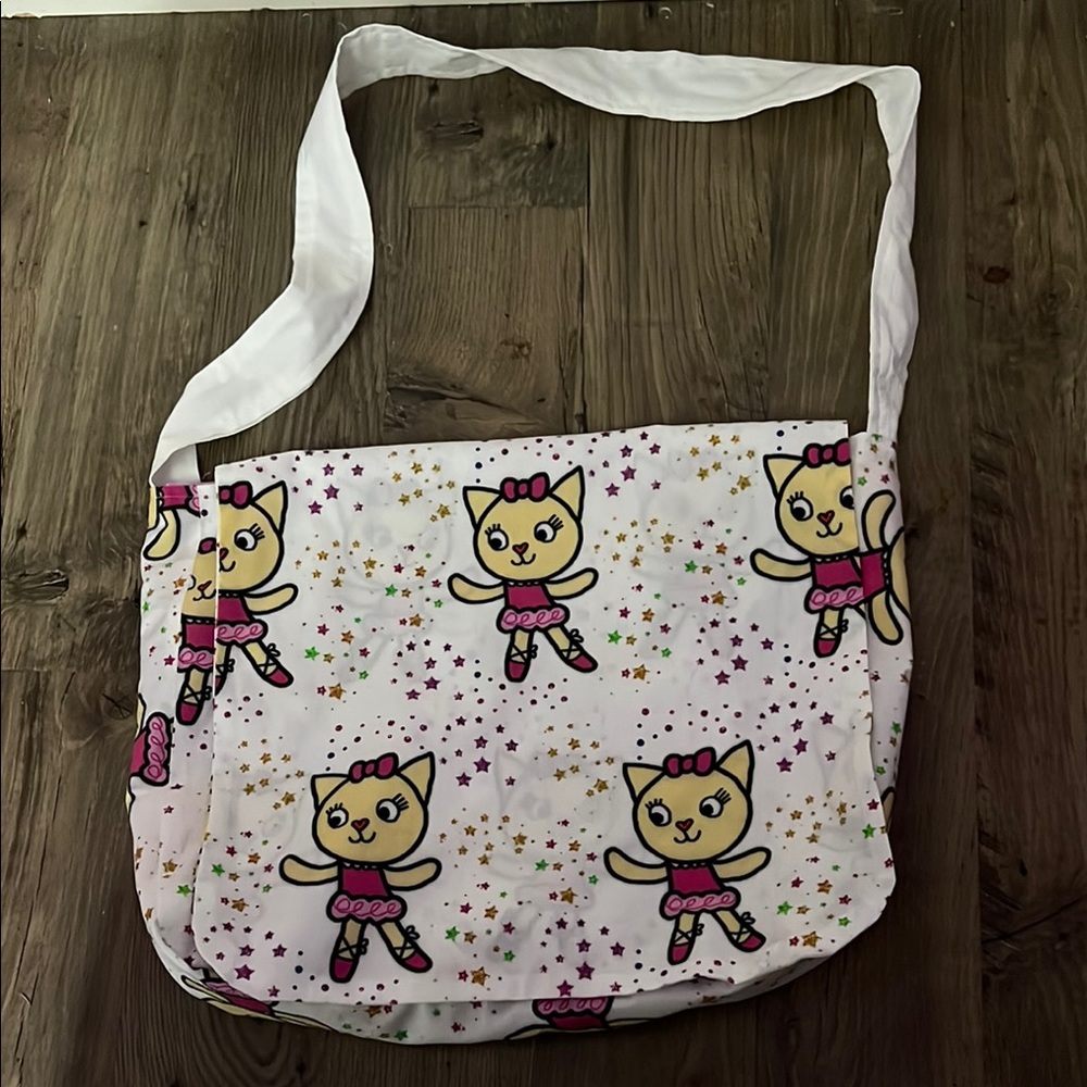 Cute Cat Print Women's Bag